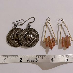 Sterling silver earrings